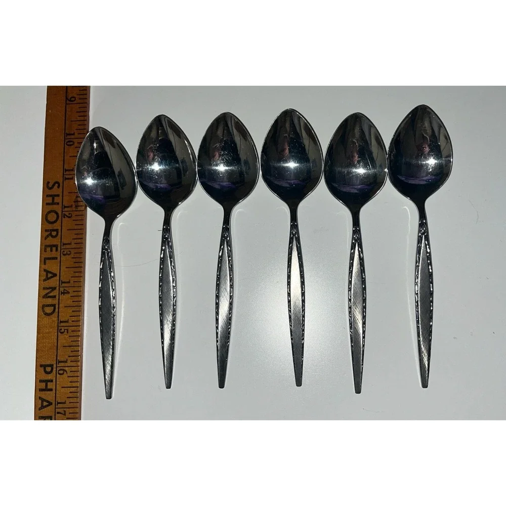 Lot of 10 Oneida Community Venetia Place Various Spoons &Fork Stainless Flatware